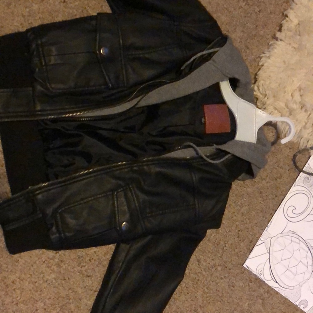 Leather jacket